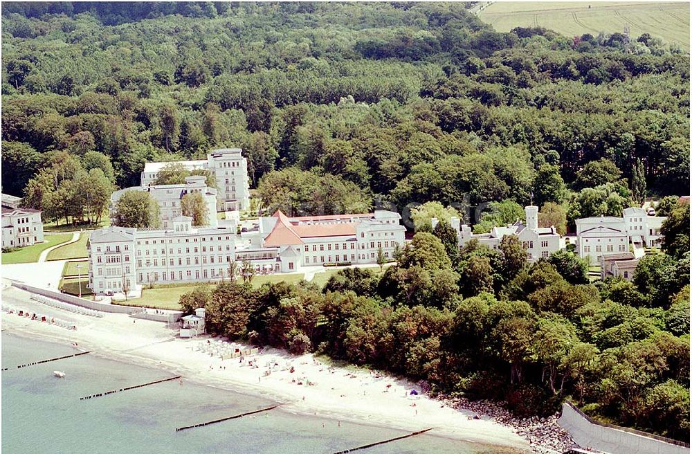 Bad Doberan - Heiligendamm aus der Vogelperspektive: Blick auf das Kempinski Grand Hotel Heiligendamm