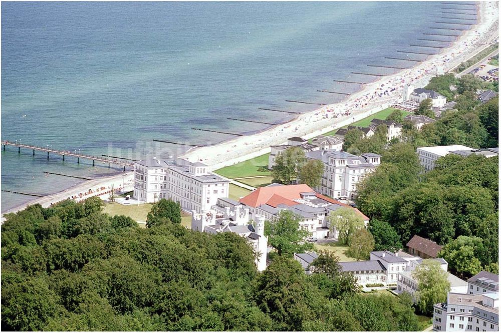 Luftaufnahme Bad Doberan - Heiligendamm - Blick auf das Kempinski Grand Hotel Heiligendamm