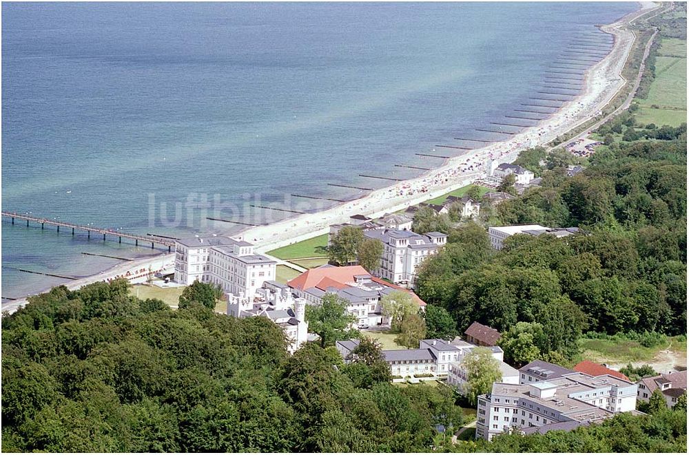 Bad Doberan - Heiligendamm von oben - Blick auf das Kempinski Grand Hotel Heiligendamm