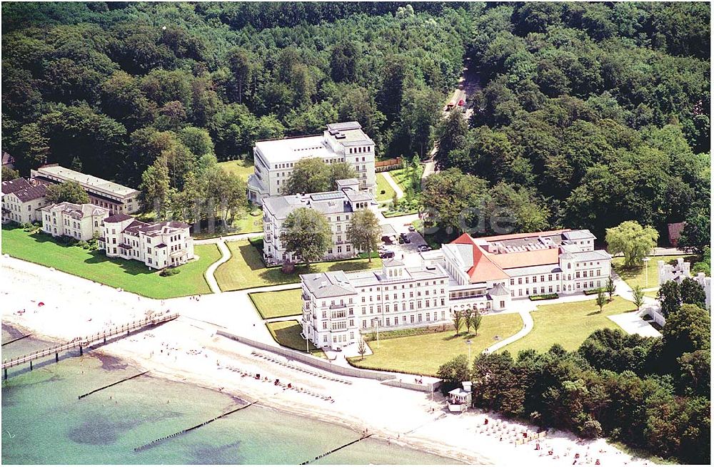 Luftaufnahme Bad Doberan - Heiligendamm - Blick auf das Kempinski Grand Hotel Heiligendamm