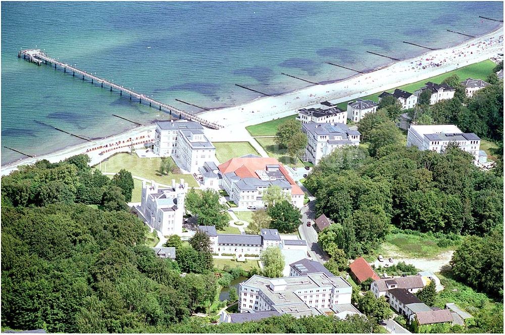 Luftaufnahme Bad Doberan - Heiligendamm - Blick auf das Kempinski Grand Hotel Heiligendamm