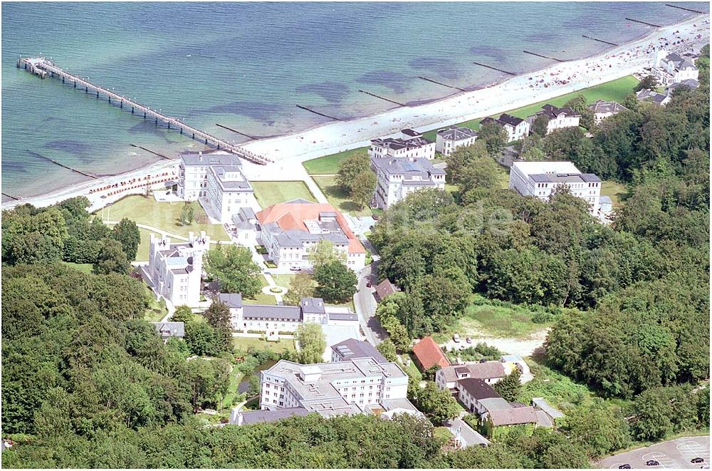 Bad Doberan - Heiligendamm von oben - Blick auf das Kempinski Grand Hotel Heiligendamm