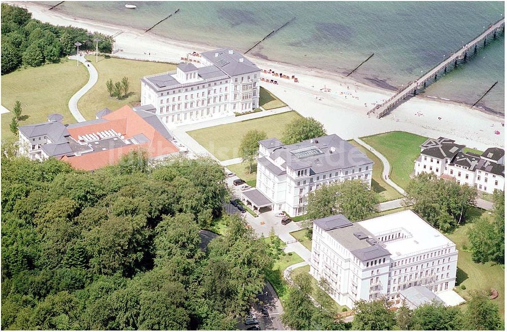 Bad Doberan - Heiligendamm von oben - Blick auf das Kempinski Grand Hotel Heiligendamm