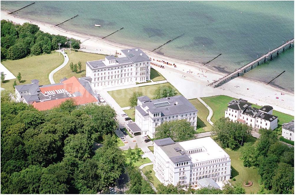 Bad Doberan - Heiligendamm aus der Vogelperspektive: Blick auf das Kempinski Grand Hotel Heiligendamm