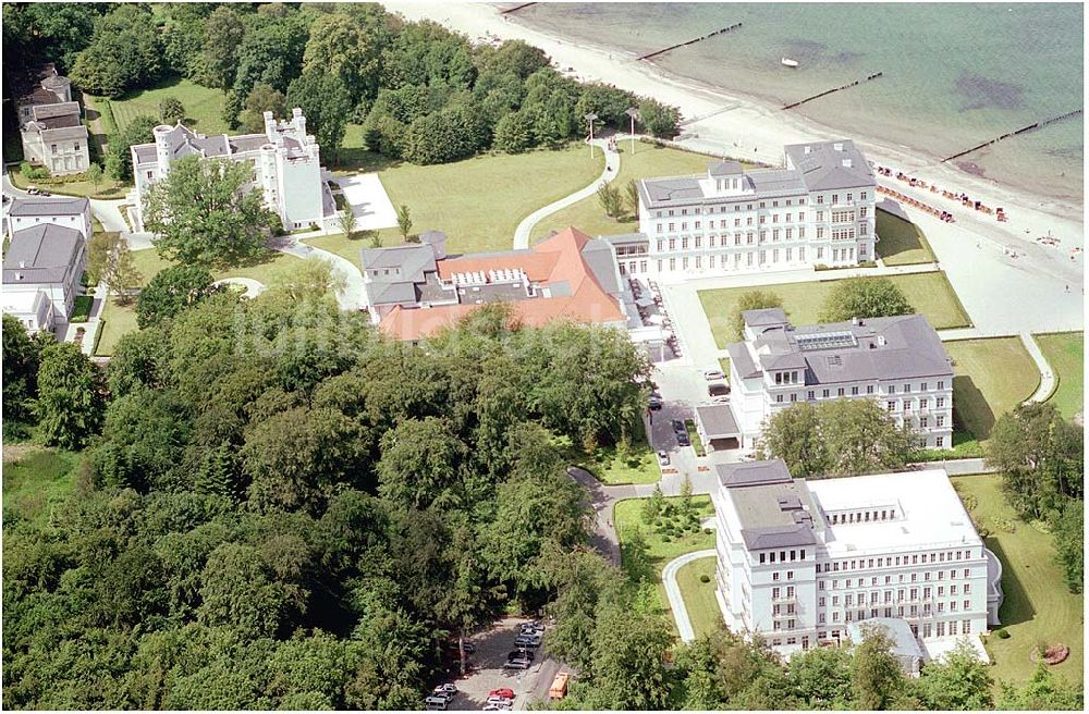 Luftbild Bad Doberan - Heiligendamm - Blick auf das Kempinski Grand Hotel Heiligendamm