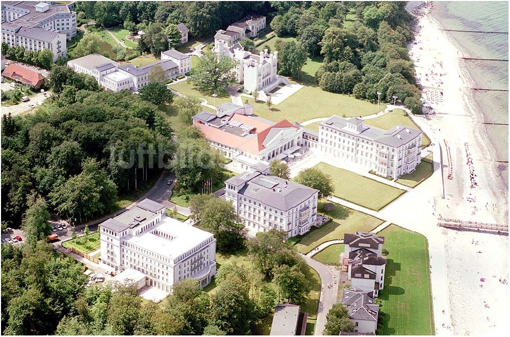 Bad Doberan - Heiligendamm von oben - Blick auf das Kempinski Grand Hotel Heiligendamm