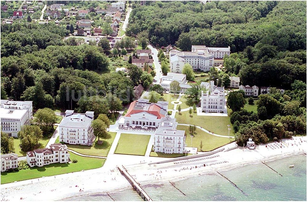 Bad Doberan - Heiligendamm von oben - Blick auf das Kempinski Grand Hotel Heiligendamm