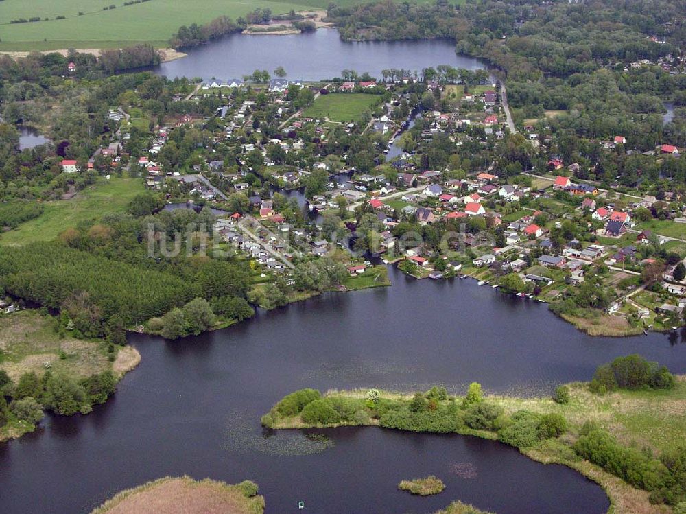 Luftbild Ketzin - Blick auf Ketzin an der Havel in Brandenburg