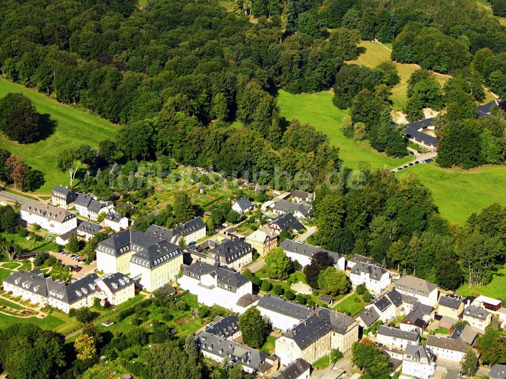 Luftbild Ebersdorf - Blick auf das Kinderheim Sonnenschein in Ebersdorf