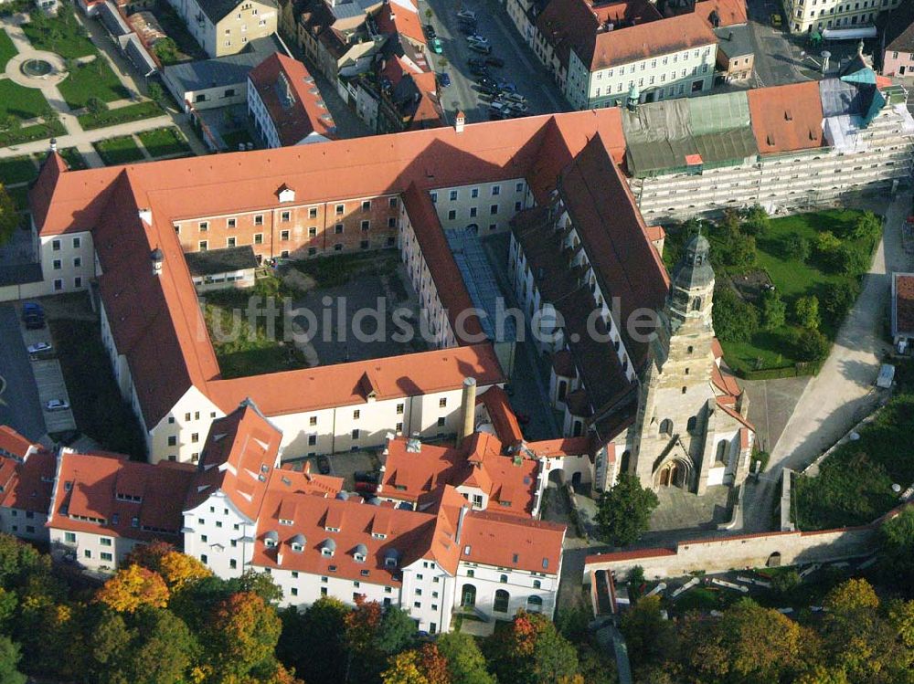 Luftbild Amberg / Bayern - Blick auf die Kirche St. Georg in Amberg