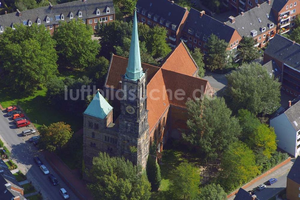 Bremen aus der Vogelperspektive: Blick auf die Kirche St. Stephani in Bremen