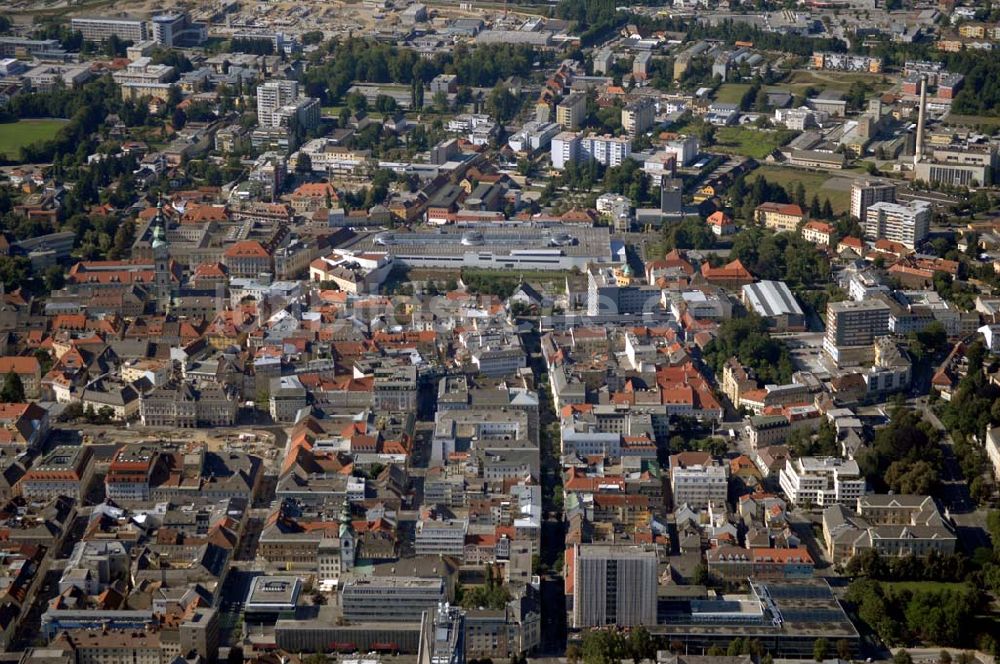 Luftbild Klagenfurt - Blick auf Klagenfurt