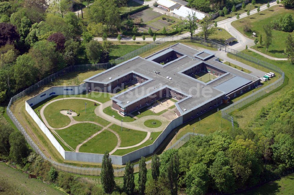 Luftaufnahme Rostock - Blick auf die Klinik für Forensische Psychiatrie in Rostock