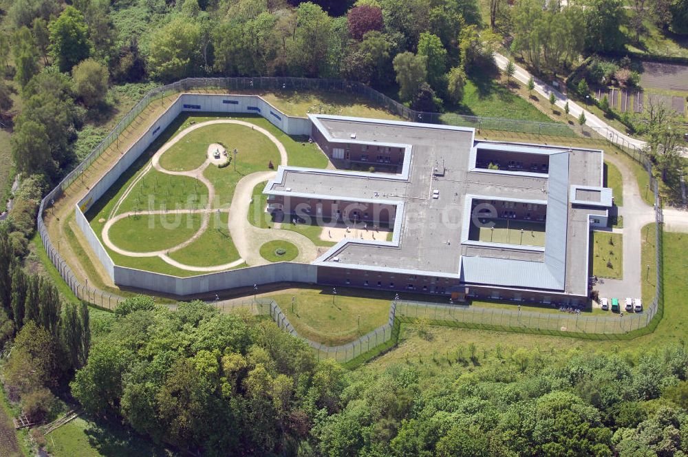 Luftbild Rostock - Blick auf die Klinik für Forensische Psychiatrie in Rostock