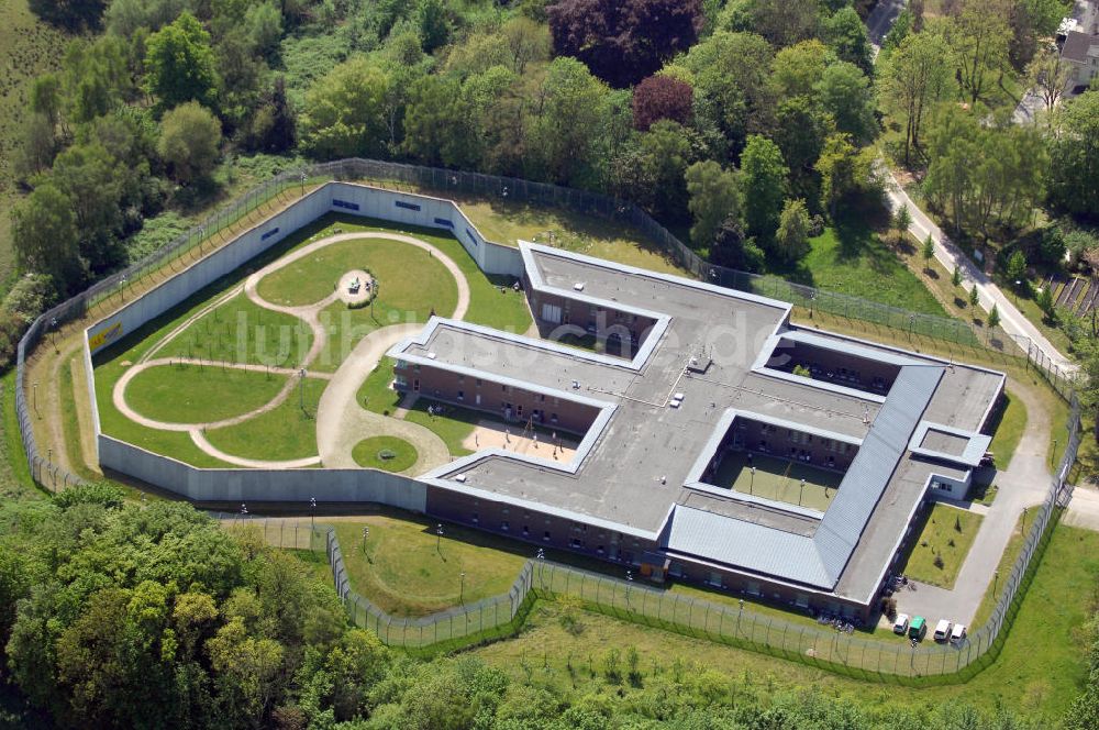 Rostock von oben - Blick auf die Klinik für Forensische Psychiatrie in Rostock