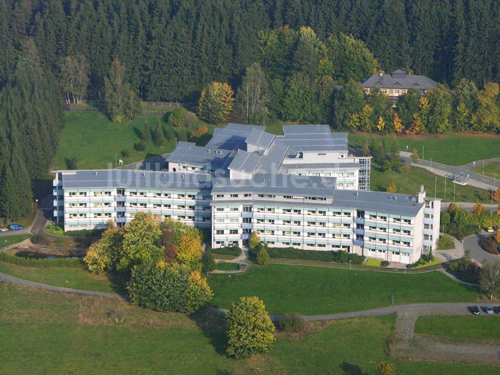 Luftbild Adorf ( Sachsen ) - Blick auf den Klinikneubau östlich von Adorf