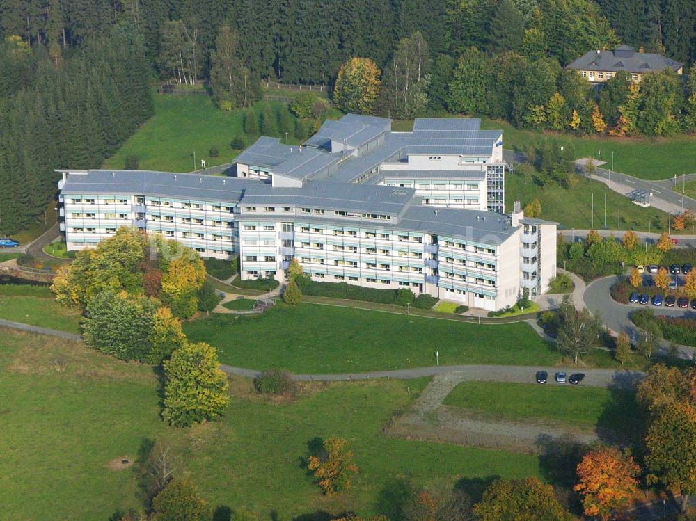 Luftaufnahme Adorf ( Sachsen ) - Blick auf den Klinikneubau östlich von Adorf