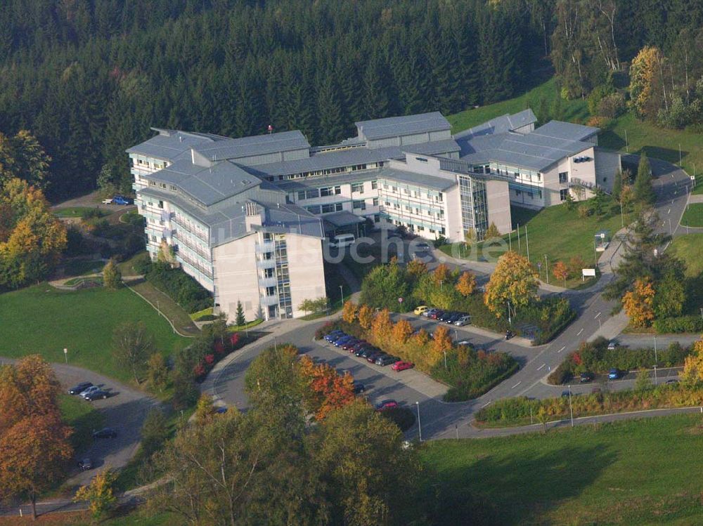 Luftbild Adorf ( Sachsen ) - Blick auf den Klinikneubau östlich von Adorf