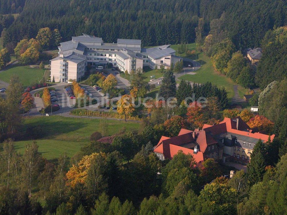 Luftaufnahme Adorf ( Sachsen ) - Blick auf den Klinikneubau östlich von Adorf