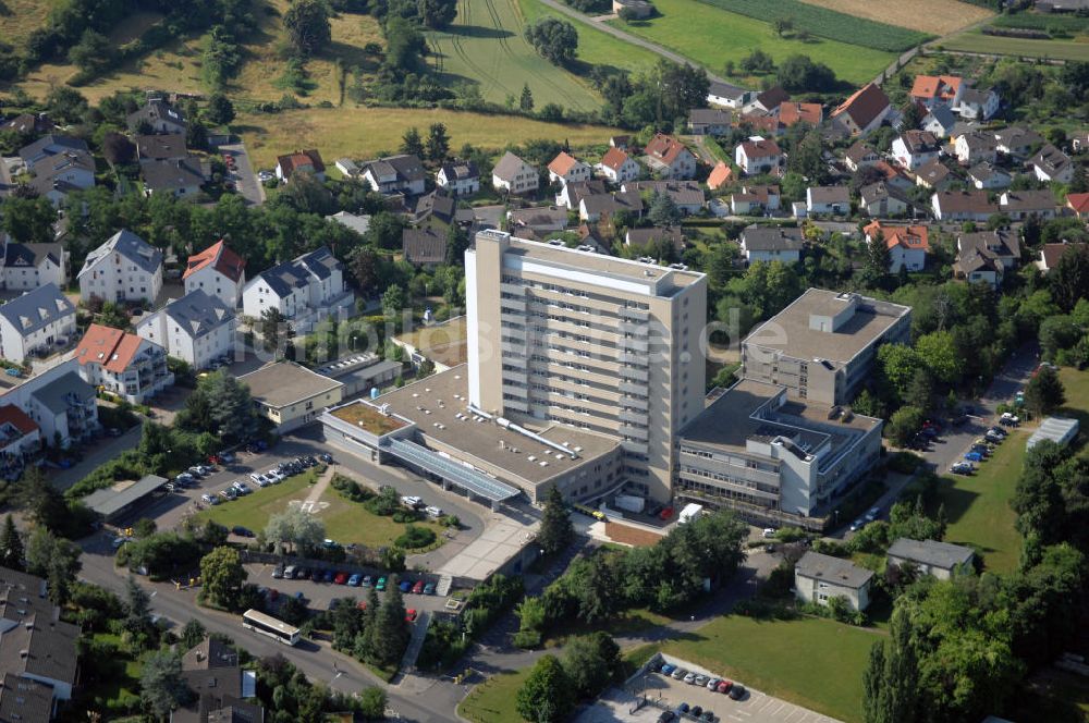 Luftaufnahme Groß-Umstadt - Blick auf die Kreisklinik in Groß-Umstadt