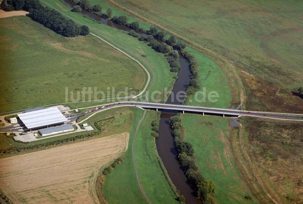 Luftaufnahme Forst - Blick auf die Kreisstadt Forst in Brandenburg