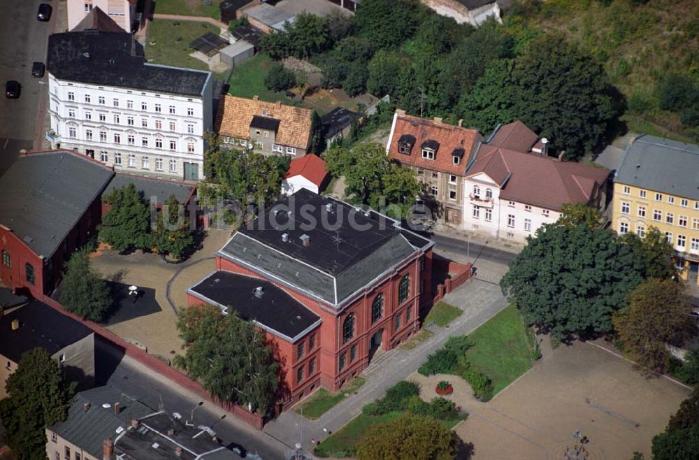 Luftbild Forst - Blick auf die Kreisstadt Forst in Brandenburg