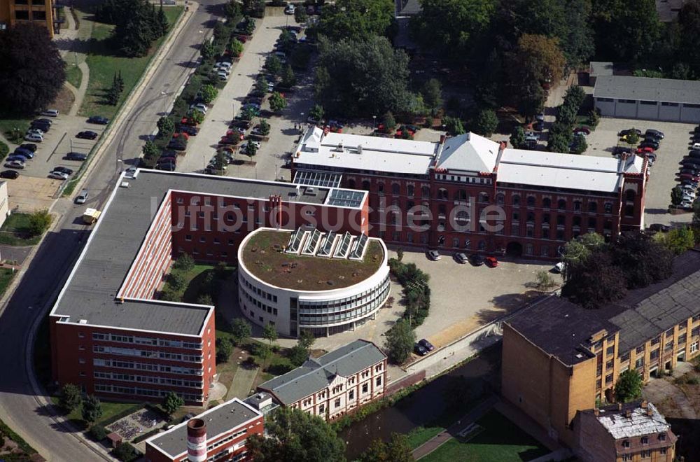 Luftaufnahme Forst - Blick auf die Kreisstadt Forst in Brandenburg