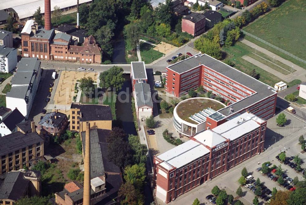 Luftaufnahme Forst - Blick auf die Kreisstadt Forst in Brandenburg