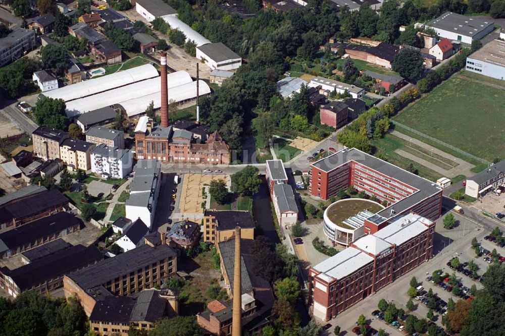 Luftaufnahme Forst - Blick auf die Kreisstadt Forst in Brandenburg