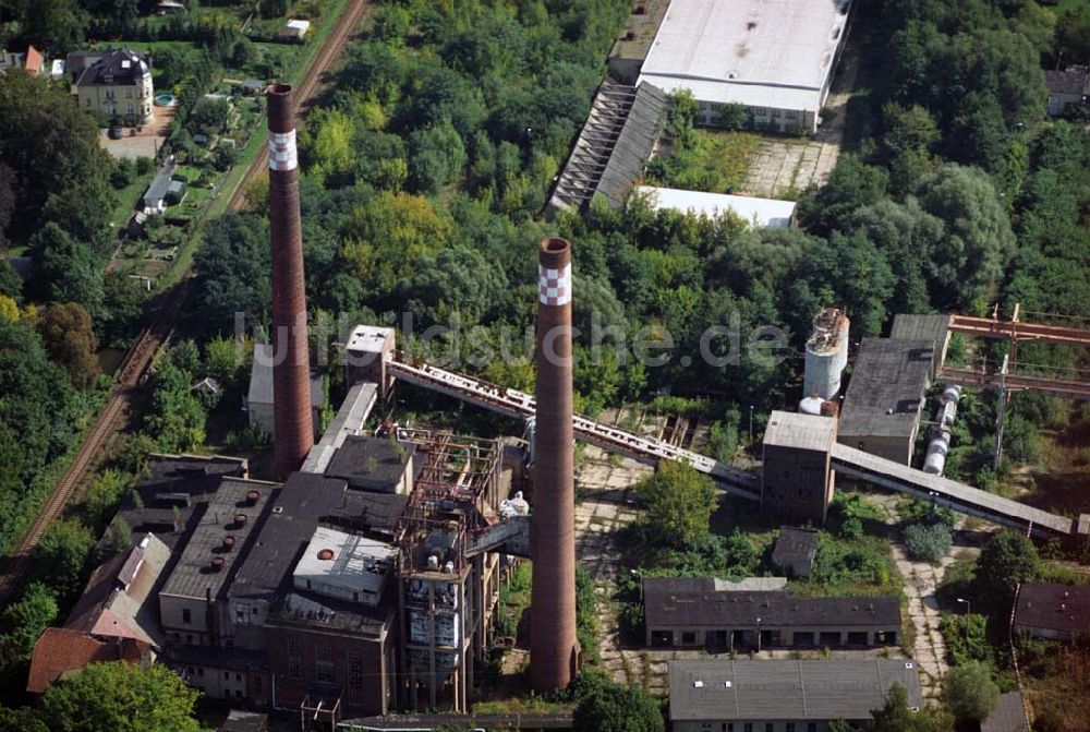 Forst aus der Vogelperspektive: Blick auf die Kreisstadt Forst in Brandenburg