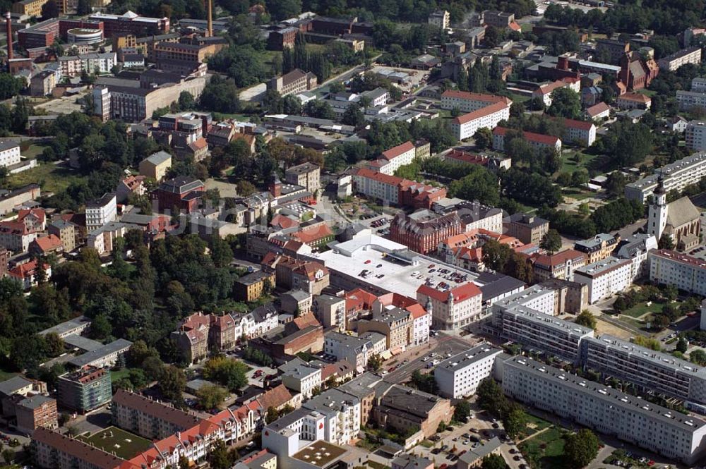 Luftaufnahme Forst - Blick auf die Kreisstadt Forst in Brandenburg