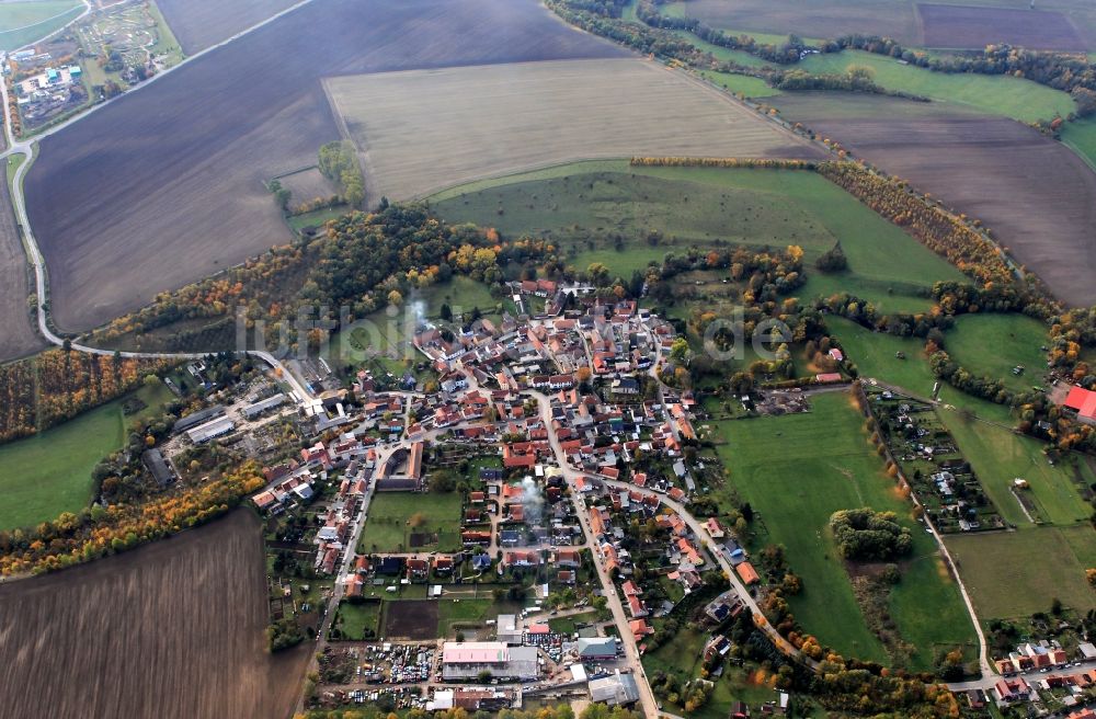 Kromsdorf aus der Vogelperspektive: Blick auf Kromsdorf-Süd in Thüringen