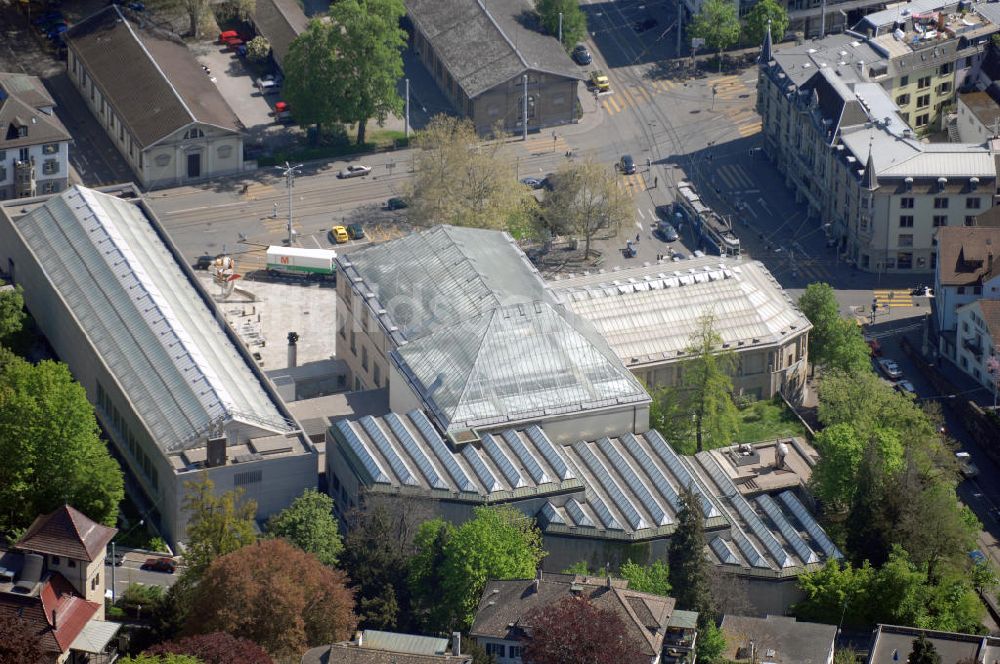 Zürich von oben - Blick auf das Kunsthaus Zürich