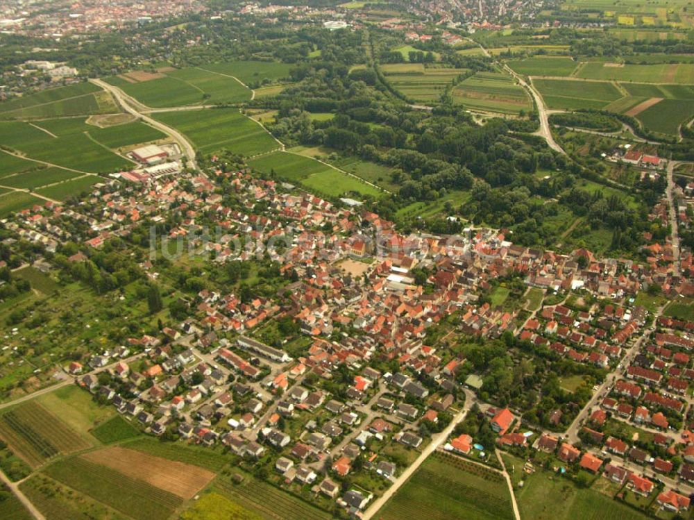 Luftbild Landau-Godramstein - Blick auf Landau-Godramstein