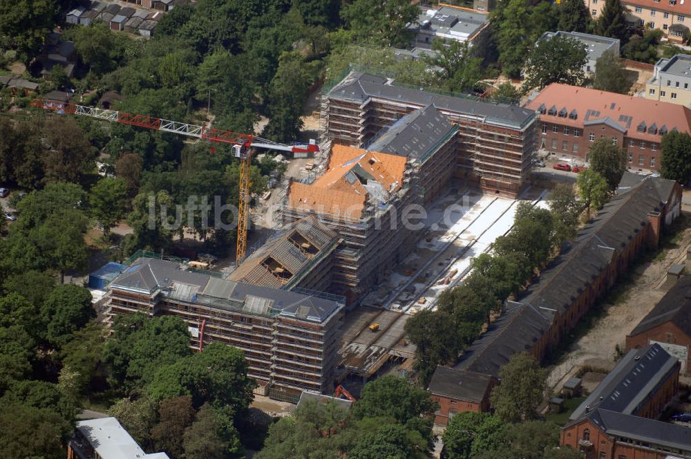 Potsdam von oben - Blick auf das Landesamt für Soziales und Versorgung Brandenburg in Potsdam