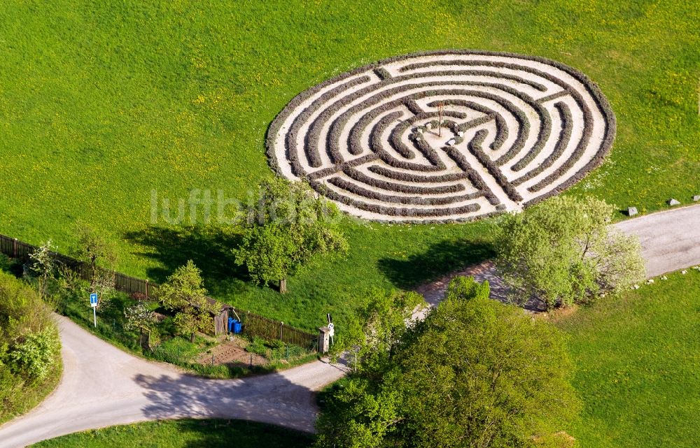 Bamberg aus der Vogelperspektive: Blick auf die Landesgartenschau auf dem ERBA-Gelände in Bamberg im Bundesland Bayern.