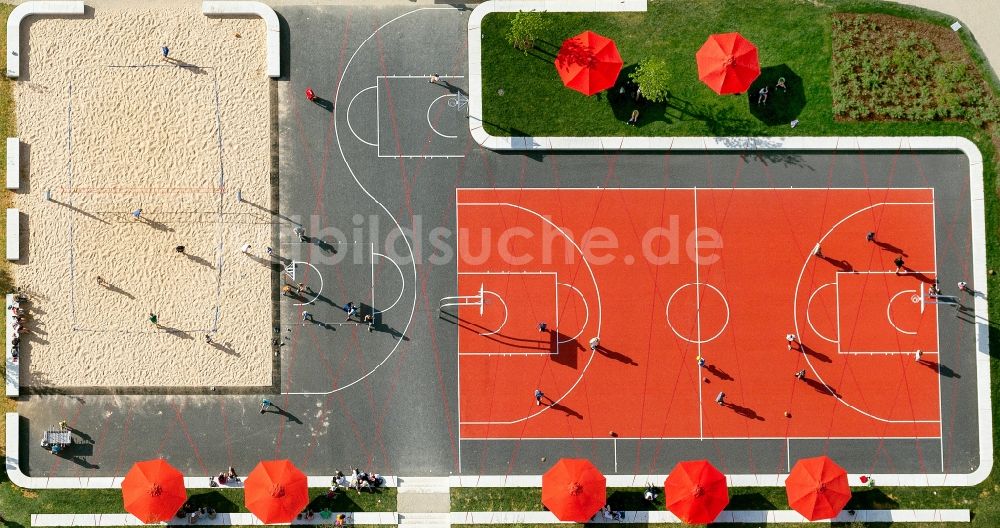 Luftbild Bamberg - Blick auf die Landesgartenschau auf dem ERBA-Gelände in Bamberg im Bundesland Bayern.