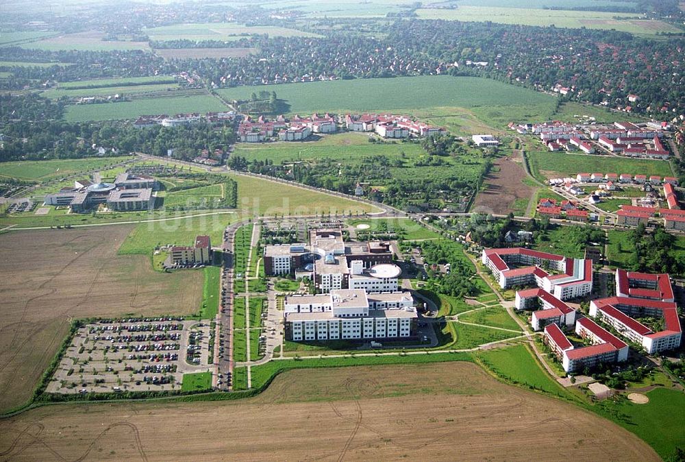 Luftbild Leipzig - Blick auf das Leipziger Herzzentrum