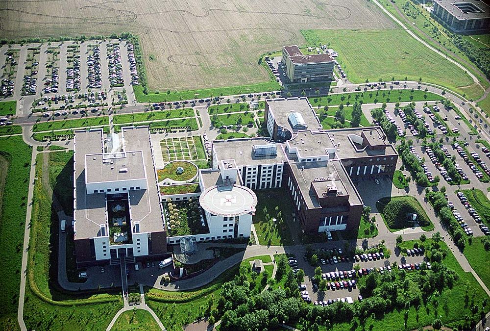 Luftbild Leipzig - Blick auf das Leipziger Herzzentrum