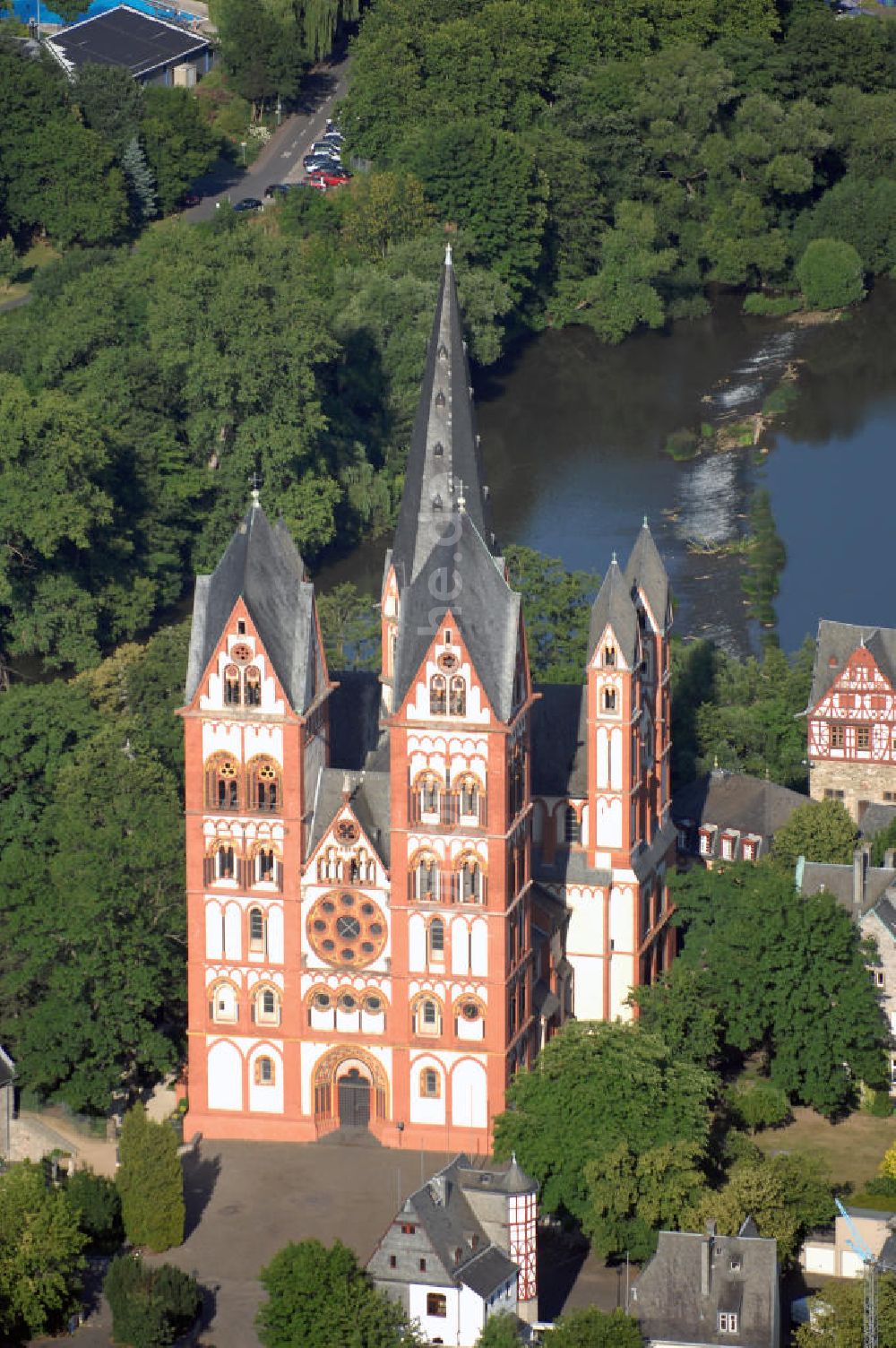 Luftbild Limburg an der Lahn - Blick auf den Limburger Dom