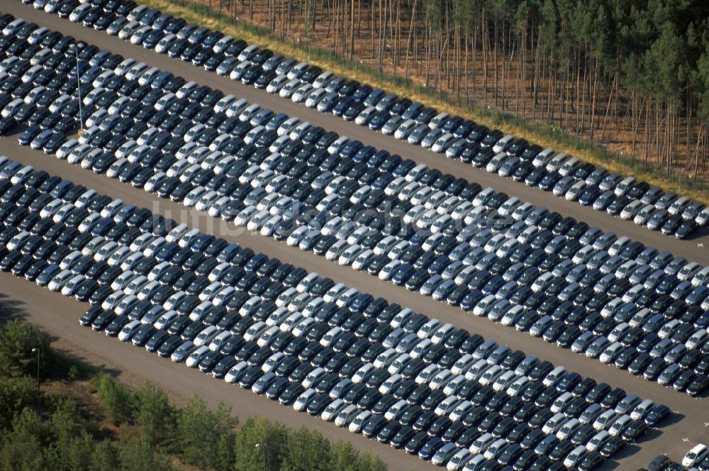 Luftbild Seddiner See - Blick auf ein Logistikzentrum in Seddiner See OT Neuseddin