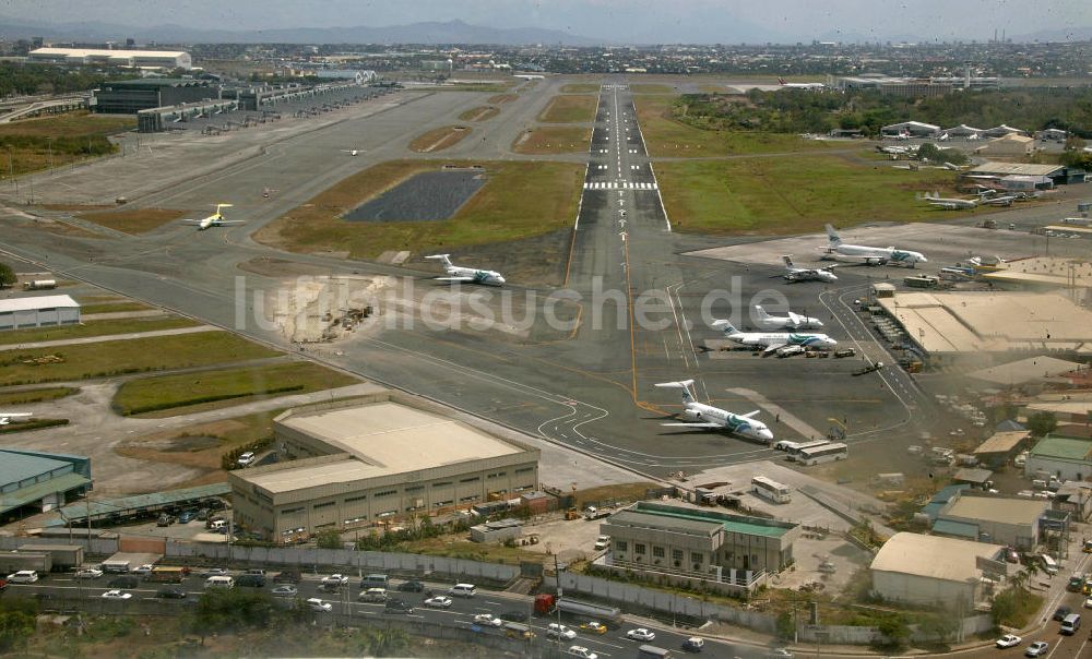 Luftaufnahme Manila - Blick auf den Manila International Airport