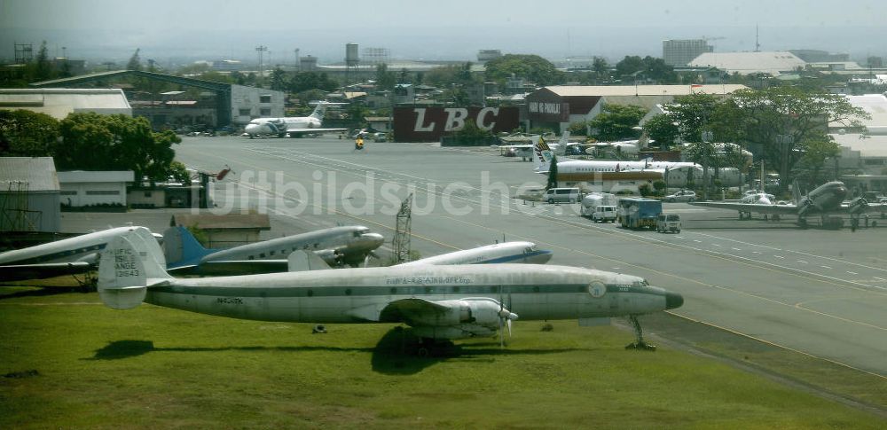 Manila aus der Vogelperspektive: Blick auf den Manila International Airport