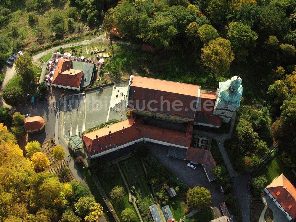 Luftaufnahme Amberg / Bayern - Blick auf die Maria Hilf Kirche in Amberg