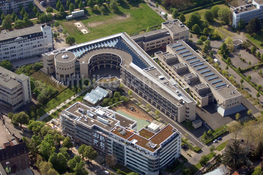 Luftbild KARLSRUHE - Blick auf das Max Rubner-Institut (MRI), Bundesforschungsinstitut für Ernährung und Lebensmittel in Karlsruhe