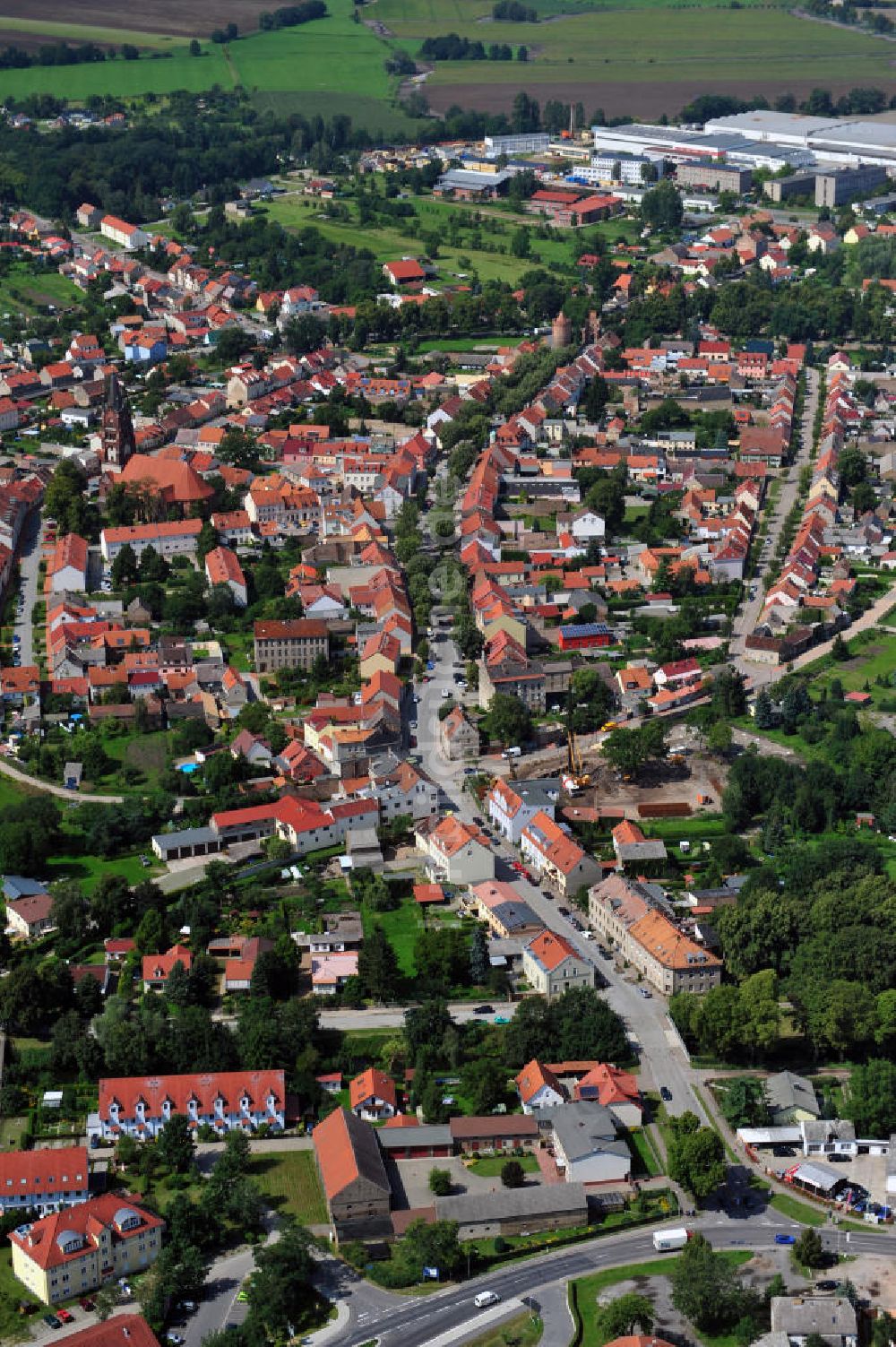 Luftbild Mittenwalde - Blick auf Mittenwalde, eine Stadt im Landkreis Dahme-Spreewald im Bundesland Brandenburg