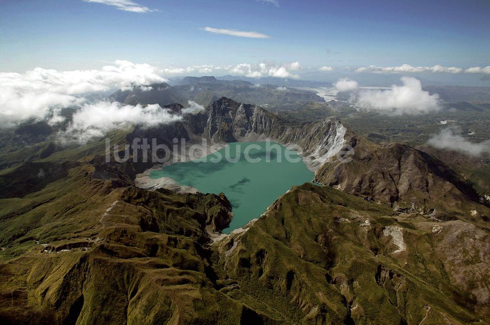 Luftaufnahme Angeles - Blick auf den Mount Pinatubo