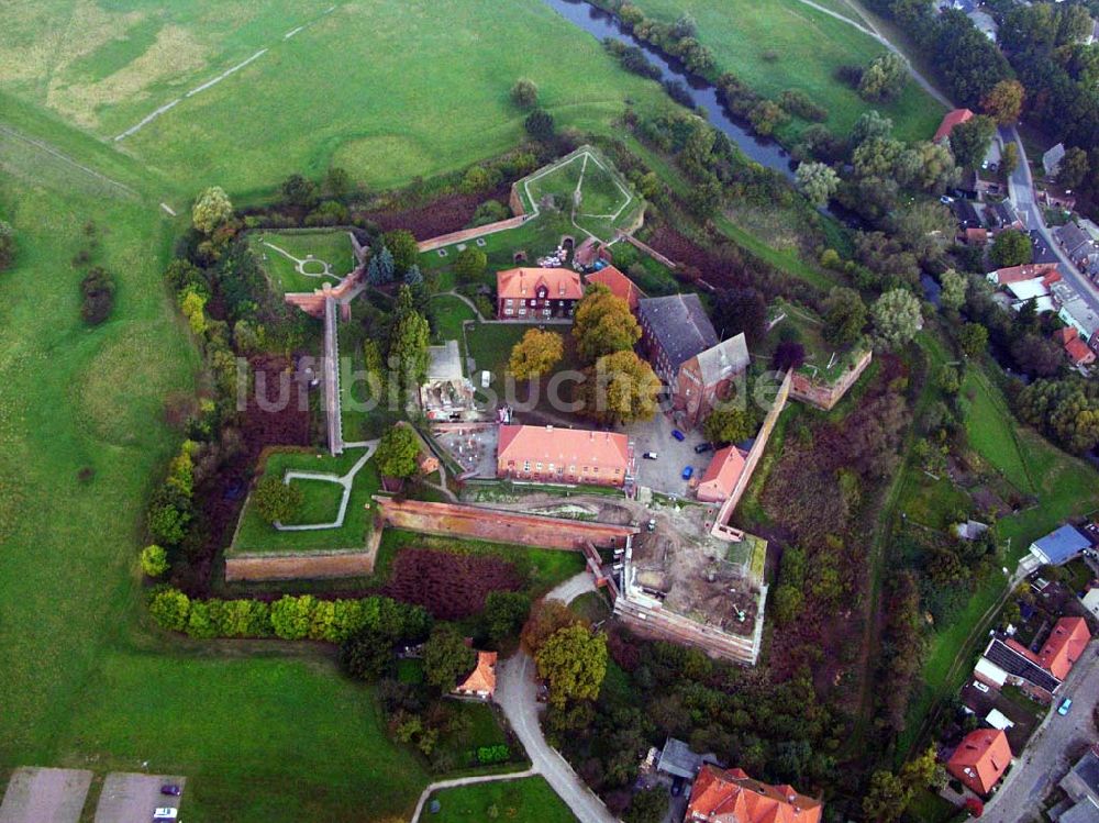 Luftbild Dömitz - Blick auf das Museum Festung Dömitz