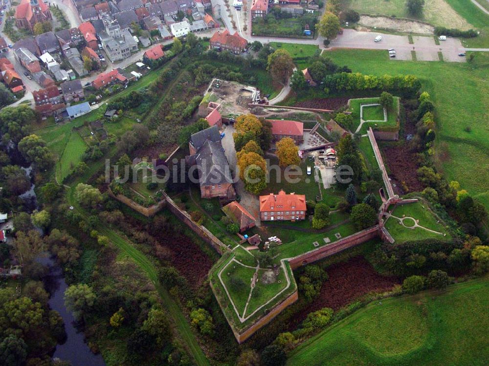 Luftaufnahme Dömitz - Blick auf das Museum Festung Dömitz