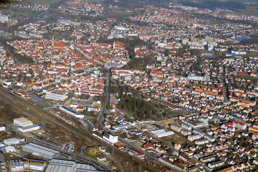 Luftbild Neumarkt - Blick auf Neumarkt in der Oberpfalz